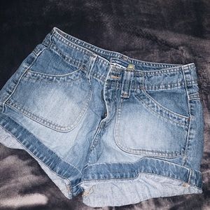 Thrifted old navy jean shorts!